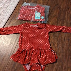 New in package bamboo dress onesie
